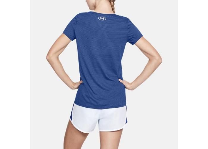 Naisten juoksupaita Under Armour Streaker Shortsleeve W 1271517-574 kuvasuurennos