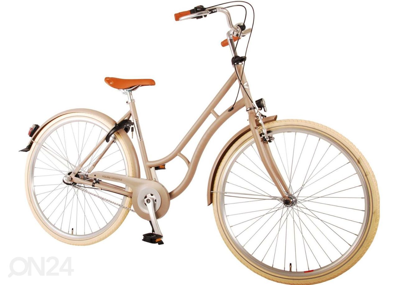 Naisten kaupunkipyörä 28 tuumaa 51 cm Volare Lifestyle 3 vaihdetta kuvasuurennos