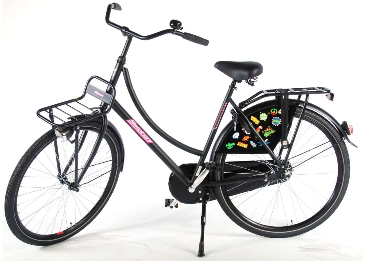 Naisten kaupunkipyörä SALUTONI Badges 28" 56 cm kuvasuurennos