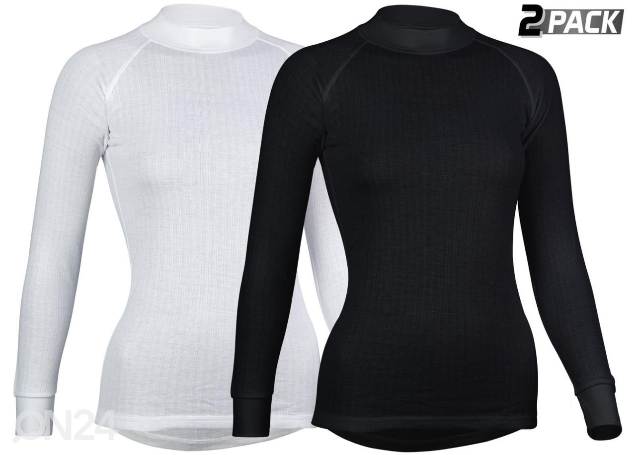 Naisten lämmin aluspaita Long Sleeve 2 kpl kuvasuurennos