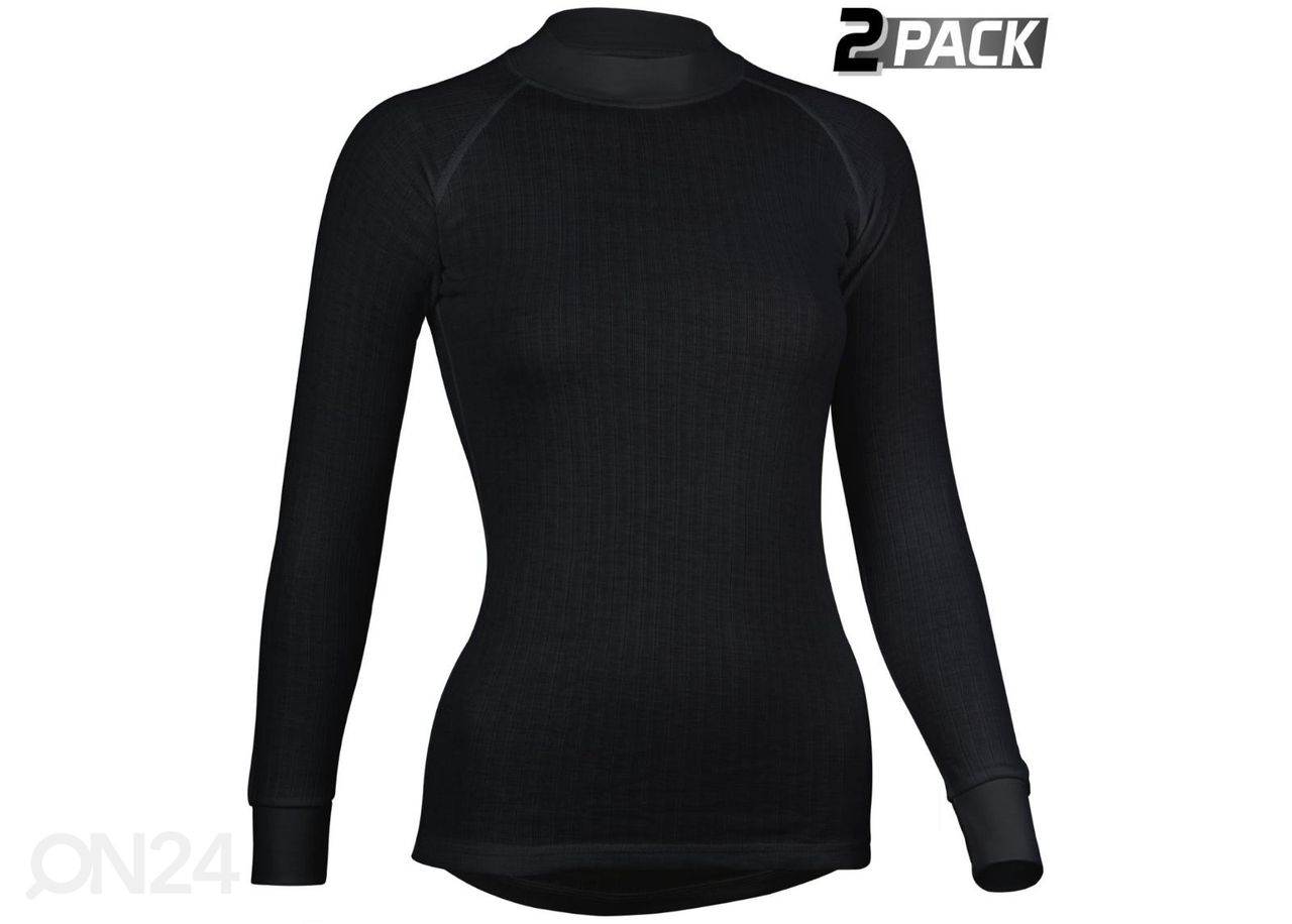 Naisten lämmin aluspaita Long Sleeve 2 kpl kuvasuurennos
