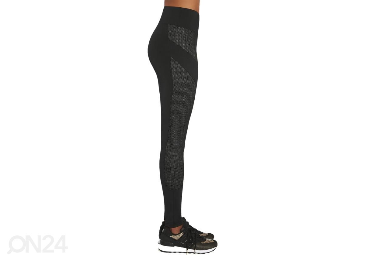 Naisten leggingsit BAS BLEU Misty, mustat, koko S kuvasuurennos
