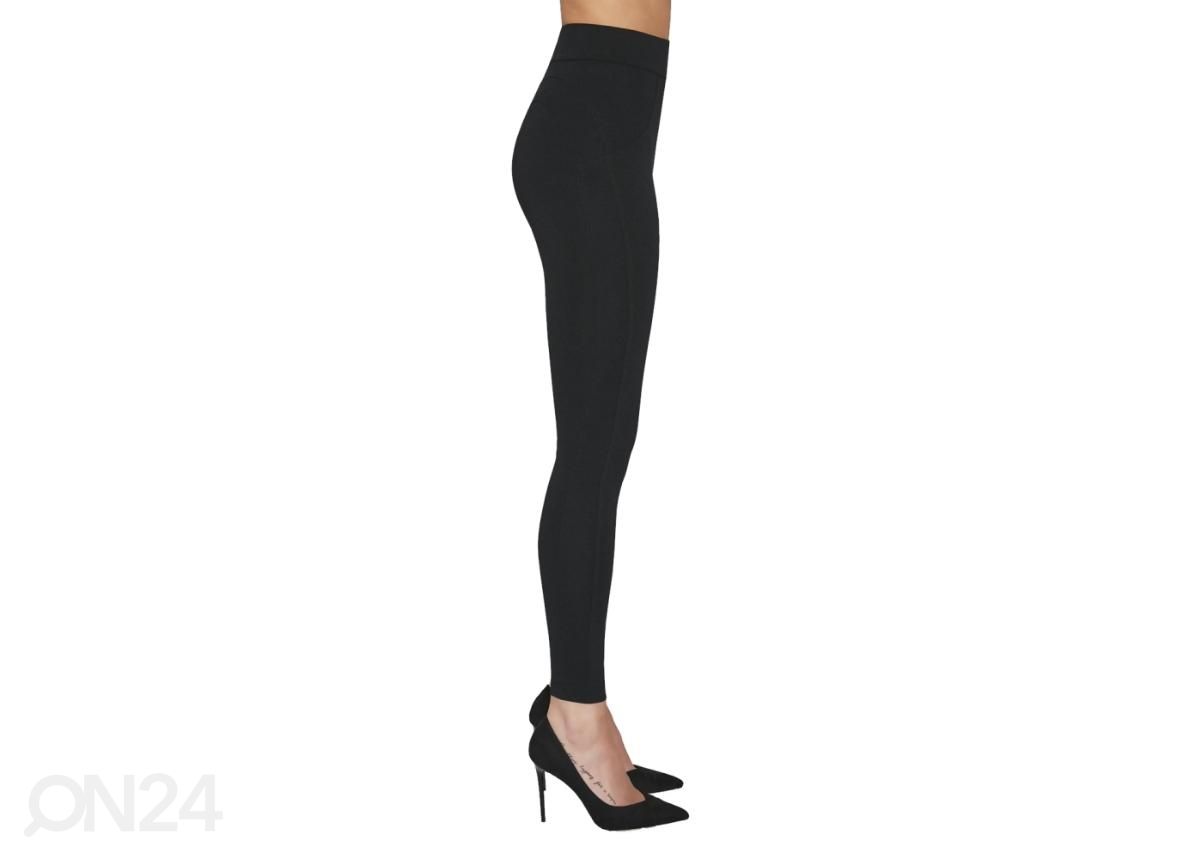 Naisten pitkät leggingsit Push-Up Bas Bleu Perrie, mustat, koko S kuvasuurennos