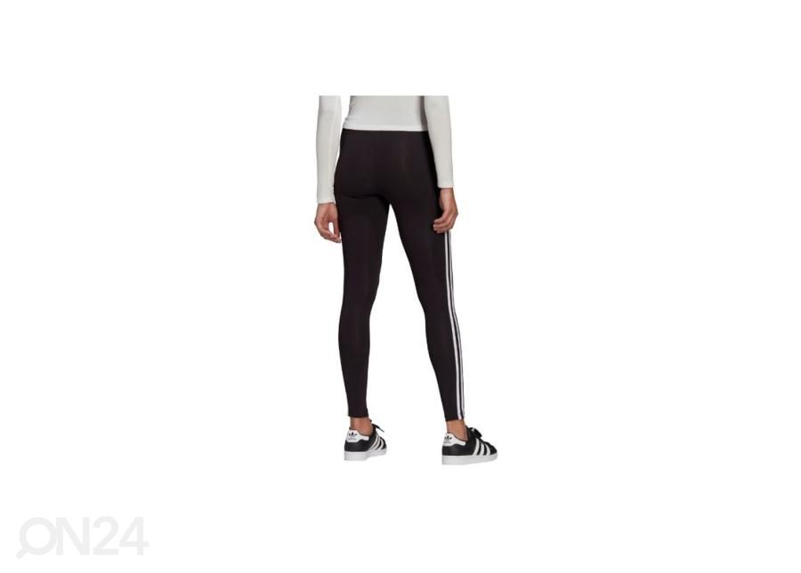 Naisten pitkät treenileggingsit Adidas Adicolor Classics 3-Stripes Tights kuvasuurennos