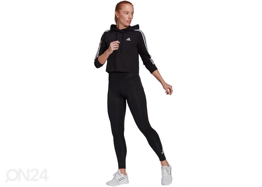 Naisten pitkät treenileggingsit Adidas Big Logo Sport Tights kuvasuurennos