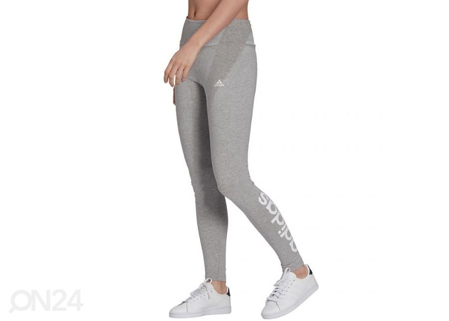 Naisten pitkät treenileggingsit Adidas Essentials High-Waist kuvasuurennos