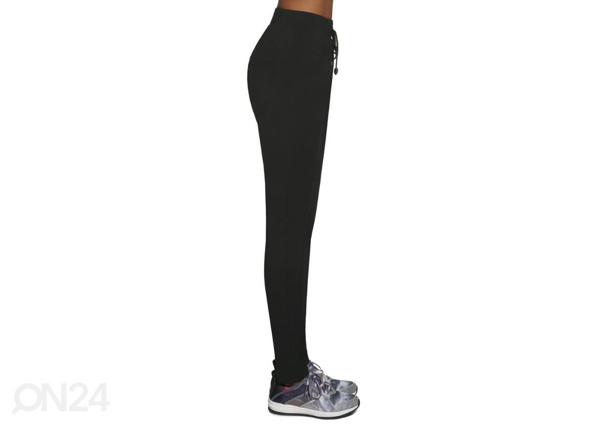 Naisten pitkät treenileggingsit BAS BLACK Lorena, grafiitti, koko M kuvasuurennos
