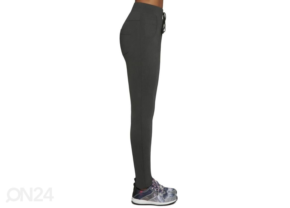 Naisten pitkät treenileggingsit BAS BLACK Lorena, grafiitti, koko M kuvasuurennos