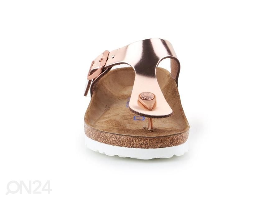 Naisten sandaalit Birkenstock Gizeh BS Met kuvasuurennos