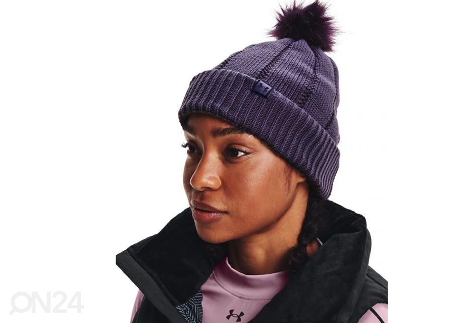 Naisten talvipipo Under Armour Around Town CGI Beanie kuvasuurennos