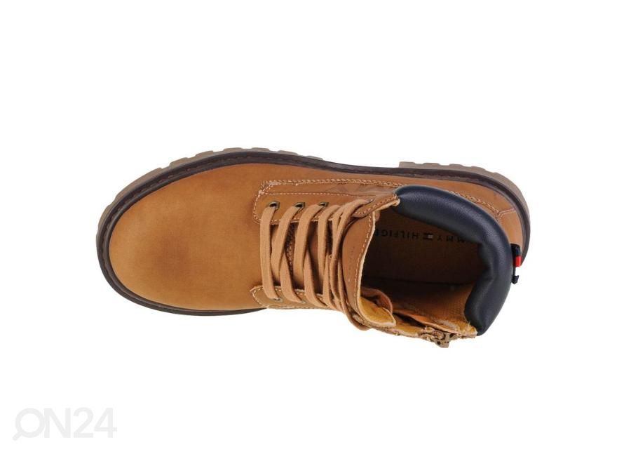 Naisten talvisaappaat Tommy Hilfiger Lace-Up Bootie W T3B5-32088-0777206 kuvasuurennos