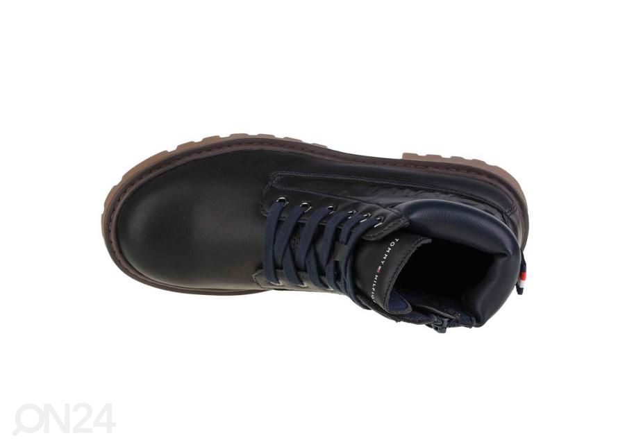 Naisten talvisaappaat Tommy Hilfiger Lace-Up Bootie W T3B5-32088-0777800 kuvasuurennos