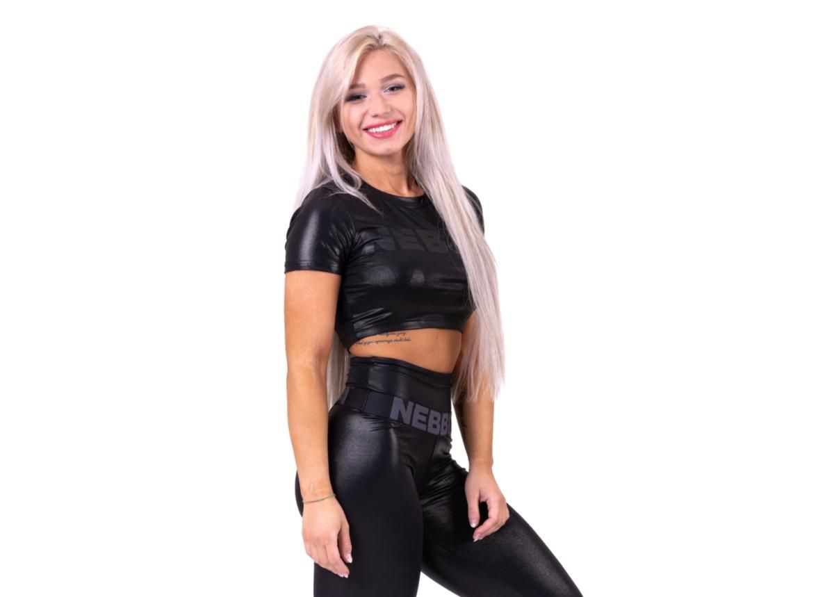 Naisten treenileggingsit Nebbia High Waist “Sandra D” kuvasuurennos