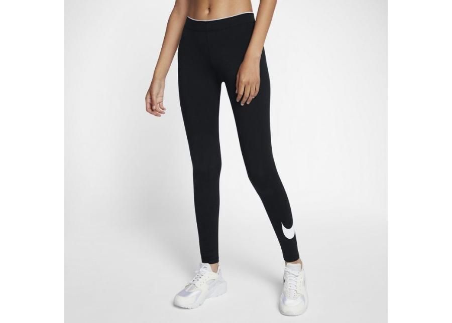 Naisten treenileggingsit Nike NSW Leggins Club Logo 2 W 815997 010 kuvasuurennos