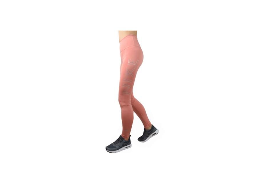 Naisten treenileggingsit Nike Swoosh Pink W BV4767-606 kuvasuurennos