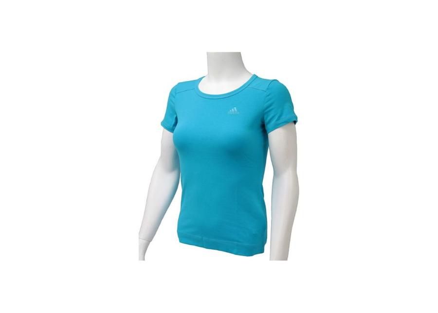 Naisten treenipaita Adidas Ess Tee W O59845 kuvasuurennos
