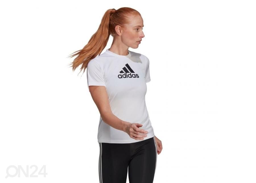 Naisten treenipaita Adidas Primeblue Designed To Move kuvasuurennos