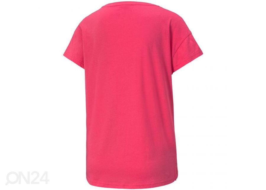 Naisten treenipaita Puma Active Logo Tee Glowing kuvasuurennos