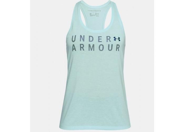 Naisten treenipaita Under Armour Tborne Train Grph Twist Tank W 1309893-703 kuvasuurennos