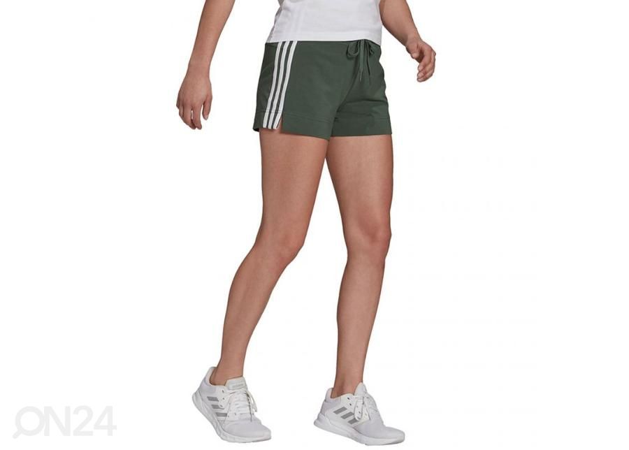 Naisten treenishortsit Adidas Essentials Slim Shorts kuvasuurennos