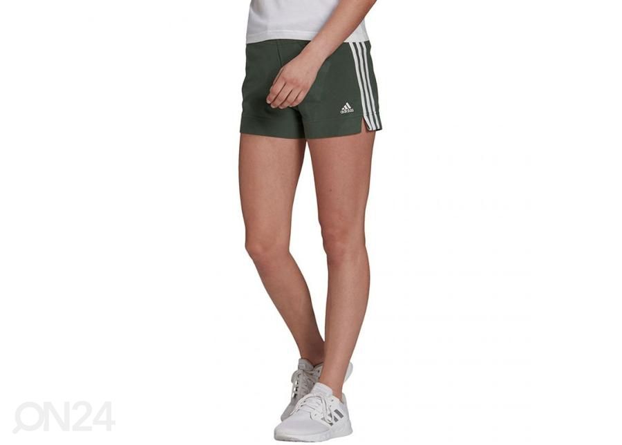 Naisten treenishortsit Adidas Essentials Slim Shorts kuvasuurennos