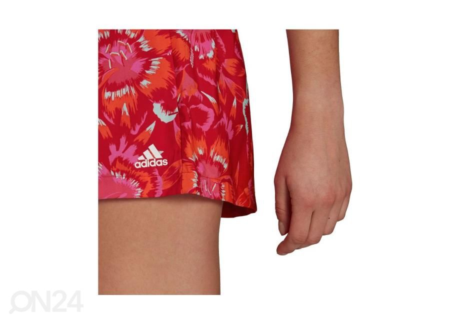 Naisten treenishortsit Adidas Farm Floral Print kuvasuurennos