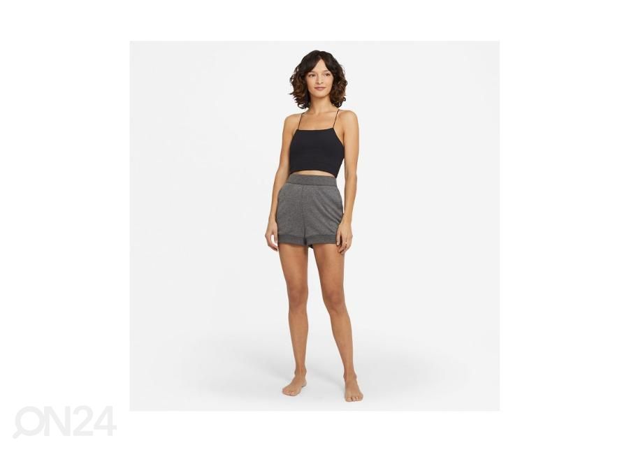 Naisten treenishortsit Nike Yoga French Terry kuvasuurennos
