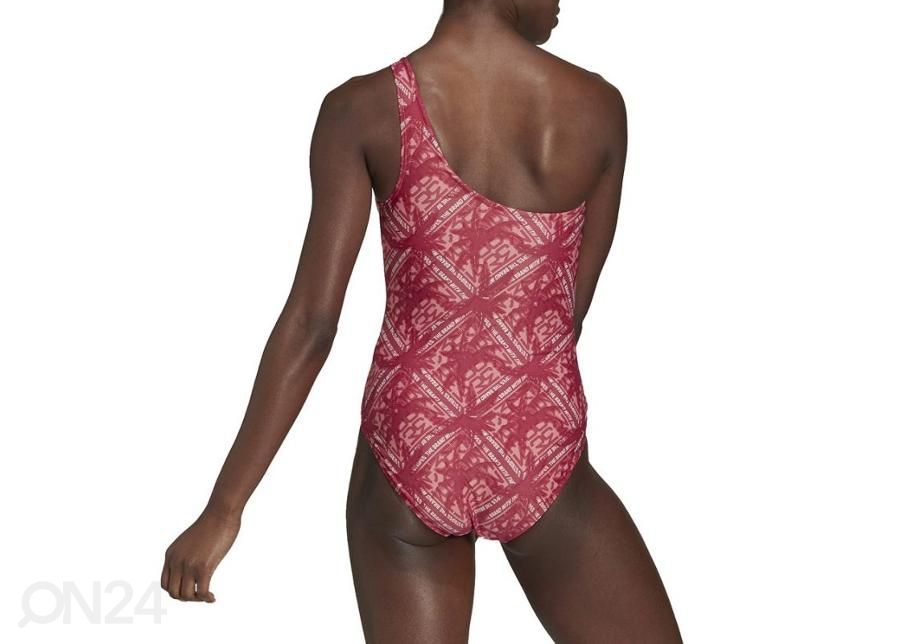Naisten uimapuku Adidas SH3.RO Asymetric Festivibes kuvasuurennos