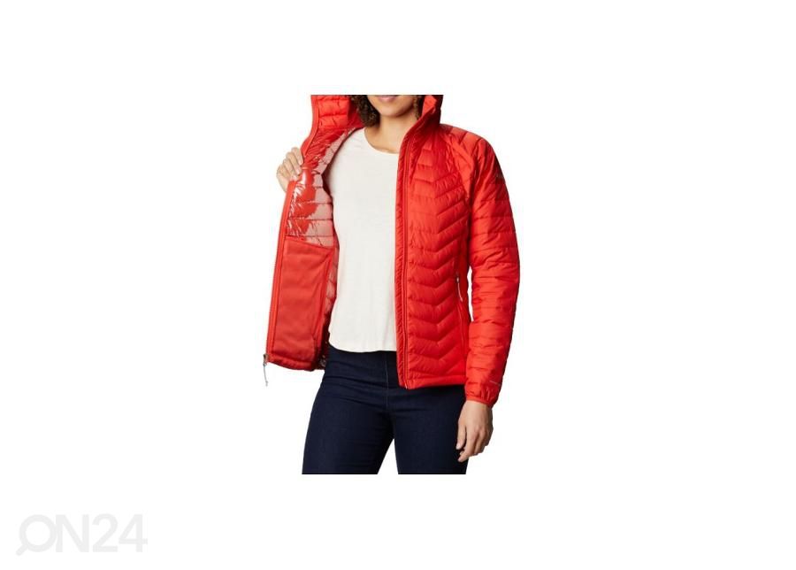 Naisten untuvatakki Columbia Wm Powder Lite Hooded Jacket W kuvasuurennos