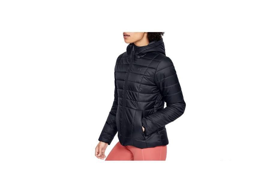 Naisten untuvatakki Under Armour Insulated Hooded Jacket W 1342813-001 kuvasuurennos