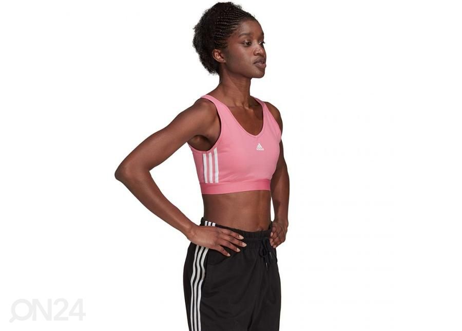 Naisten urheiluliivit Adidas Essentials 3-Stripes kuvasuurennos