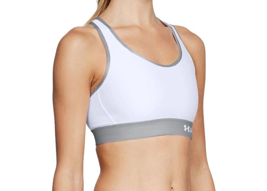 Naisten urheiluliivit Under Armour Mid Keyhole W 1307196-100 kuvasuurennos