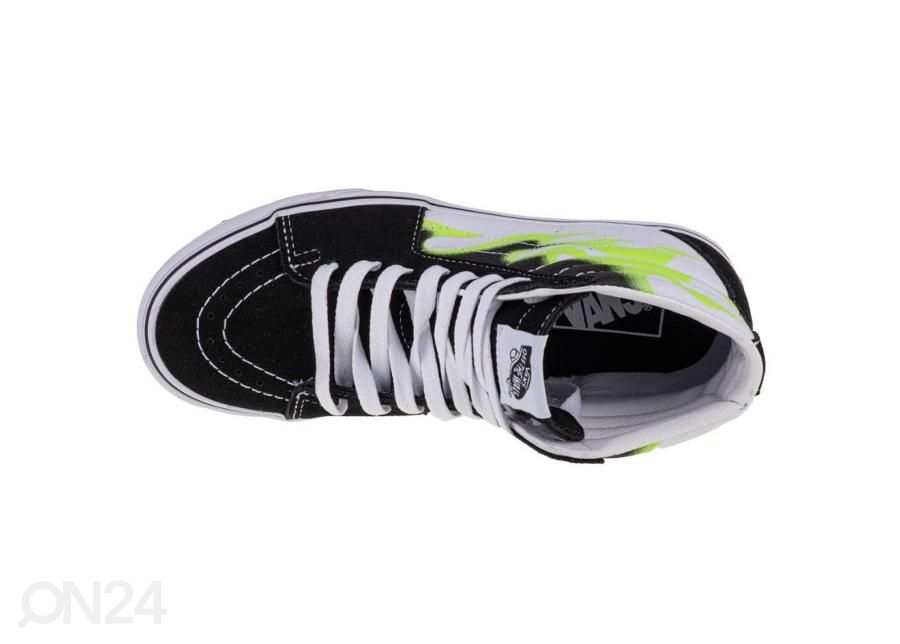 Naisten vapaa-ajan kengät Vans UA SK8-HI Flame kuvasuurennos