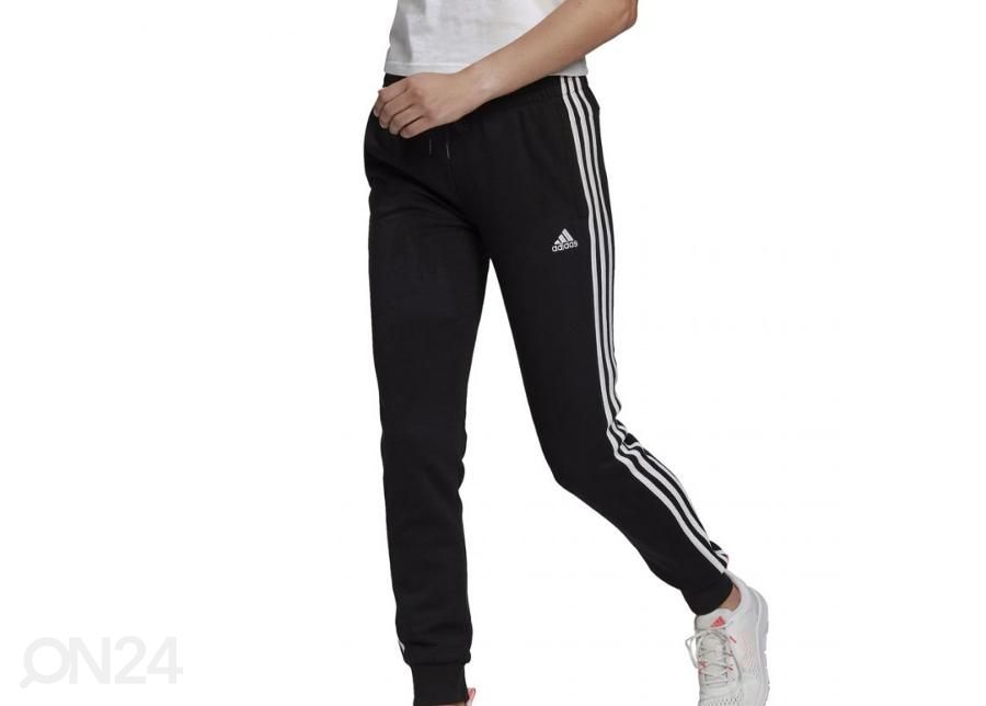 Naisten verryttelyhousut Adidas Essentials Slim Tapered Cuffed Pant kuvasuurennos