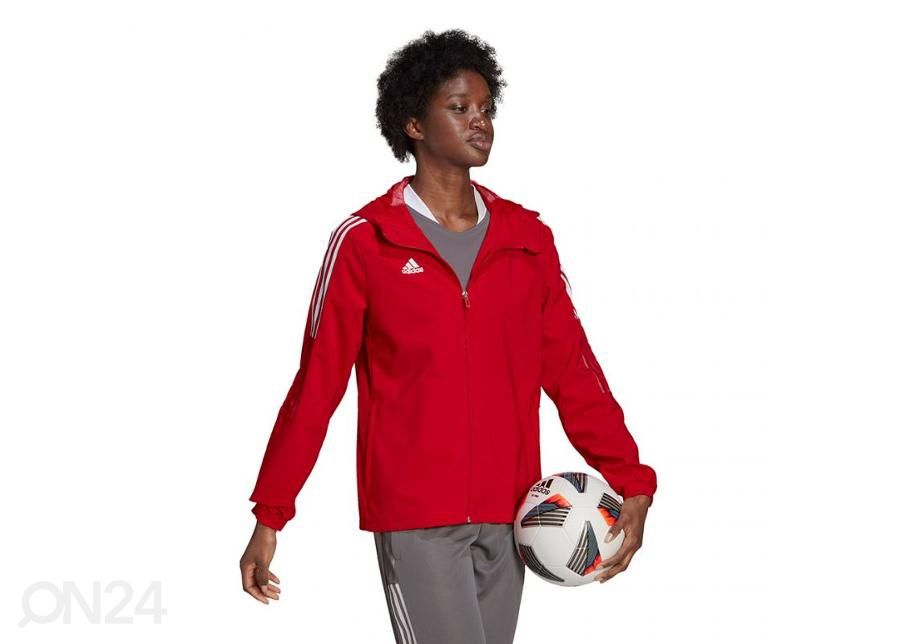 Naisten verryttelytakki Adidas Tiro 21 Windbreaker kuvasuurennos
