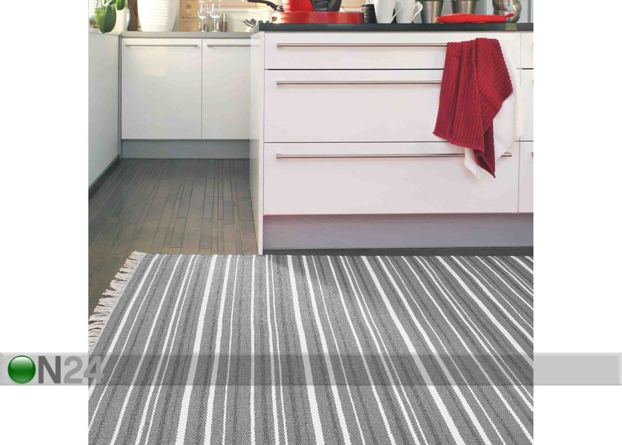 Narma kaksipuolinen kudottu muovimatto Hullo 70x250 cm kuvasuurennos