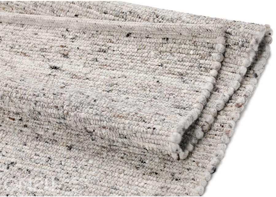 Narma käsinkudottu villamatto Hygge grey 160x230 cm kuvasuurennos