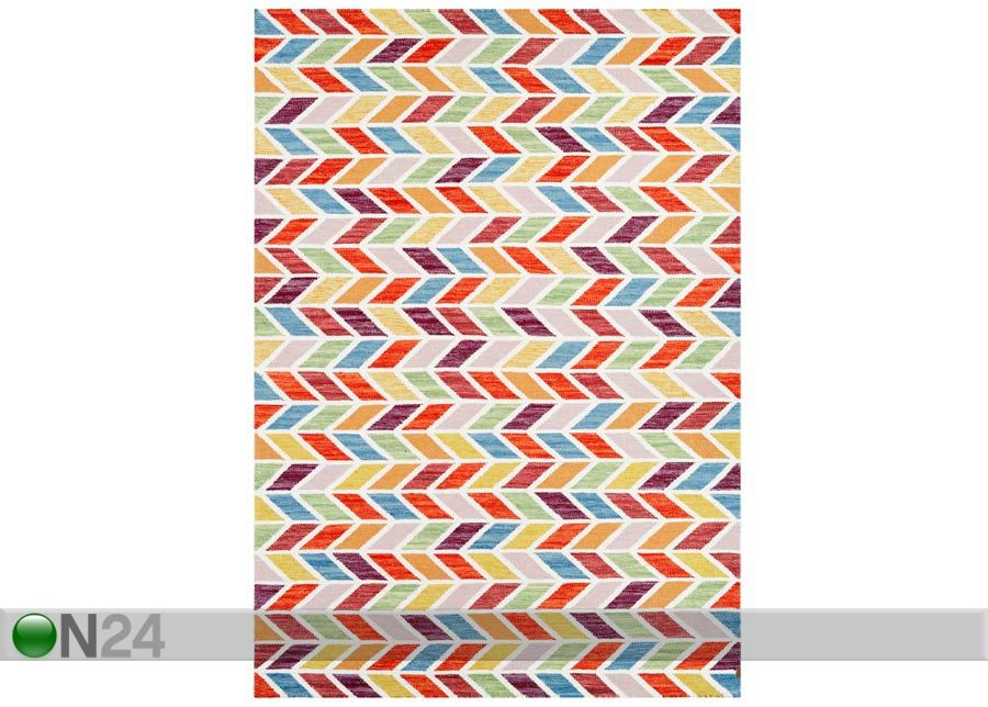 Narma käsinkudottu villamatto Talsi multi 160x230 cm kuvasuurennos