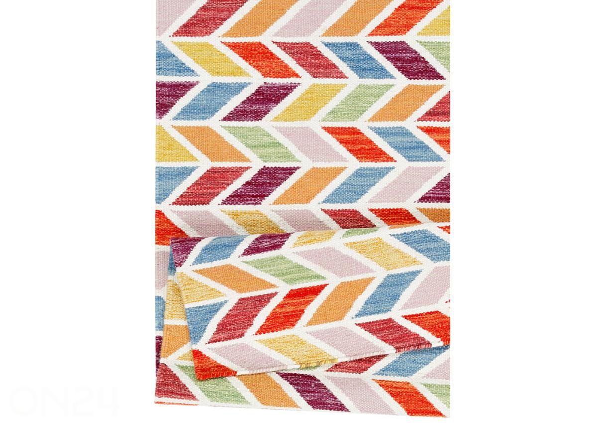 Narma käsinkudottu villamatto Talsi multi 160x230 cm kuvasuurennos