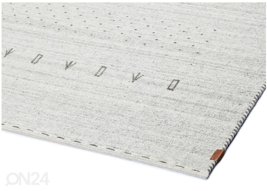Narma käsinkudottu villamatto Tornio natural 160x230 cm kuvasuurennos