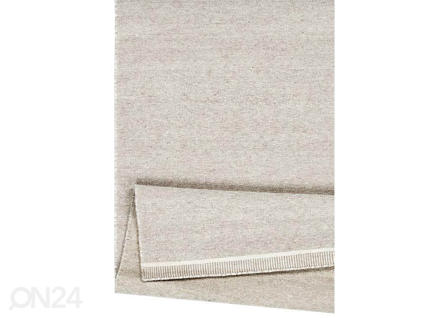 Narma käsinkudottu villamatto TURNA linen 140x200 cm kuvasuurennos