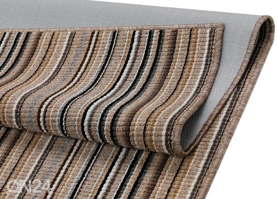 Narma käytävämatto Hugo beige 80x200 cm kuvasuurennos