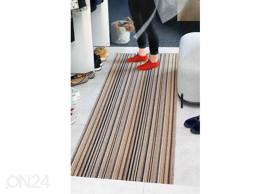 Narma käytävämatto Hugo beige 80x200 cm kuvasuurennos