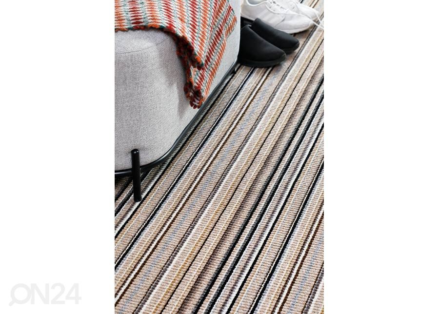 Narma käytävämatto Hugo beige 80x200 cm kuvasuurennos