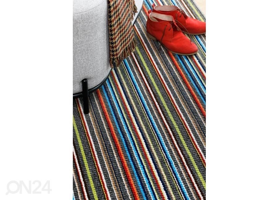 Narma käytävämatto Hugo multi 80x250 cm kuvasuurennos