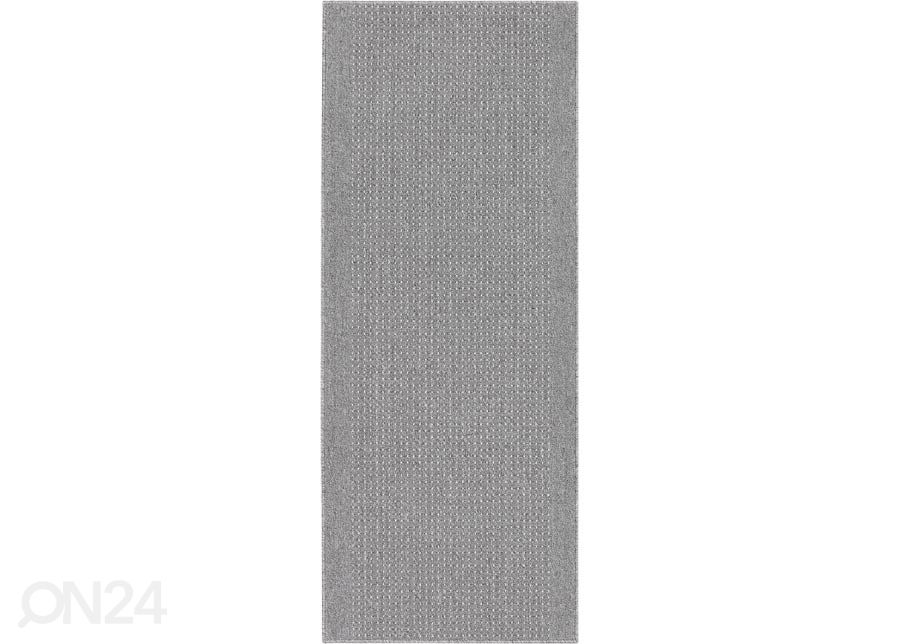 Narma käytävämatto Prima hopea 80x250 cm kuvasuurennos