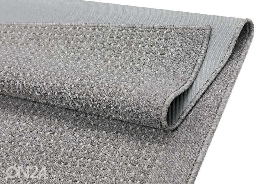 Narma käytävämatto Prima hopea 80x250 cm kuvasuurennos