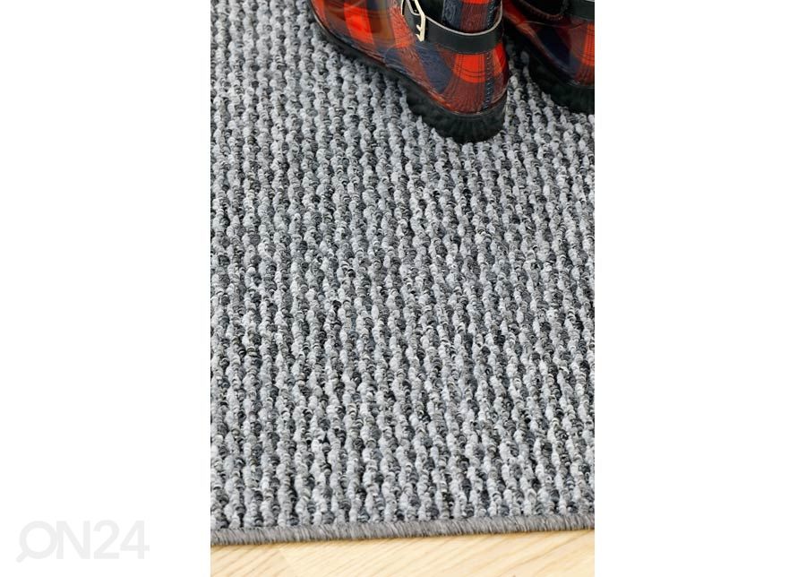 Narma käytävämatto Salto harmaa 80x250 cm kuvasuurennos