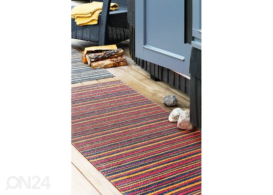 Narma muovimatto Hullo red-orange 70x250 cm kuvasuurennos