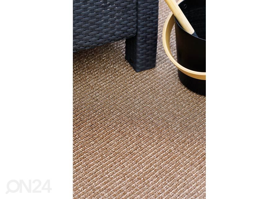 Narma muovimatto Neve caramel metallic 70x250 cm kuvasuurennos